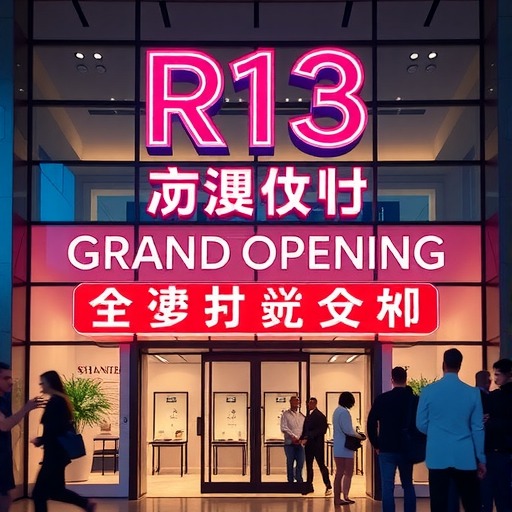 R13 亚洲首店于上海芮欧百货盛大启幕(图1) R13 亚洲首店于上海芮欧百货盛大启幕(图1)