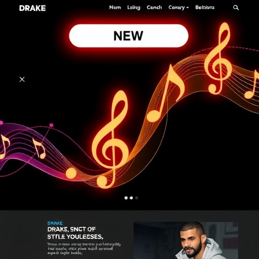 Drake 通过网站发布大量内容,包括三首新歌(图1) Drake 通过网站发布大量内容,包括三首新歌(图1)