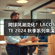 网球风潮流化？LACOSTE 2024 秋季系列来演绎（图2）