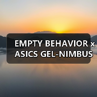 EMPTY BEHAVIOR x ASICS GEL-NIMBUS 10.1 合作鞋履登场（图2）