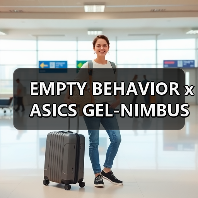 EMPTY BEHAVIOR x ASICS GEL-NIMBUS 10.1 合作鞋履登场（图3）