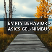 EMPTY BEHAVIOR x ASICS GEL-NIMBUS 10.1 合作鞋履登场（图1）