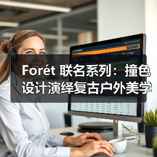 Forét 联名系列：撞色设计演绎复古户外美学（图3）