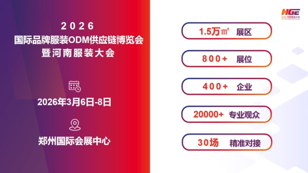 国际服装ODM供应链盛会即将启幕,汇聚全产业链资源赋能中部服装产业(图2) 国际服装ODM供应链盛会即将启幕,汇聚全产业链资源赋能中部服装产业(图2)